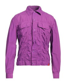 【送料無料】 アスペジ メンズ ジャケット・ブルゾン アウター Jacket Purple