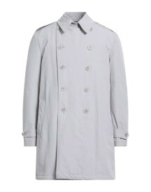 【送料無料】 アスペジ メンズ コート アウター Double breasted pea coat Light grey