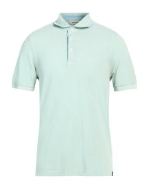 【送料無料】 グランサッソ メンズ ポロシャツ トップス Polo shirt Light green