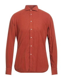 【送料無料】 ザカス メンズ シャツ トップス Solid color shirt Rust