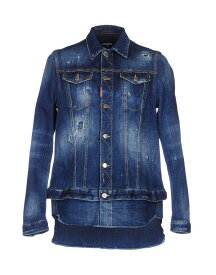 【送料無料】 ディースクエアード メンズ ジャケット・ブルゾン デニムジャケット アウター Denim jacket Blue