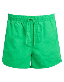 【送料無料】 ゲス メンズ ハーフパンツ・ショーツ 水着 Swim shorts Green