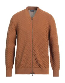 【送料無料】 ドルモア メンズ カーディガン アウター Cardigan Brown