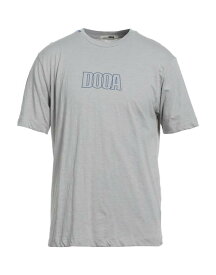 【送料無料】 ドーア メンズ Tシャツ トップス T-shirt Light grey