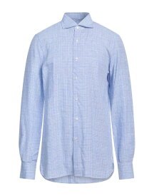 【送料無料】 イザイア メンズ シャツ チェックシャツ トップス Checked shirt Sky blue