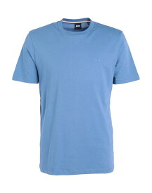 【送料無料】 ボス メンズ Tシャツ トップス Basic T-shirt Slate blue