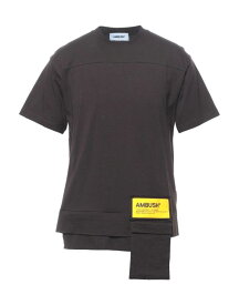 【送料無料】 アンブッシュ メンズ Tシャツ トップス T-shirt Dark brown