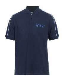 【送料無料】 ビッケンバーグス メンズ ポロシャツ トップス Polo shirt Navy blue