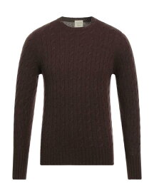 【送料無料】 ドルモア メンズ ニット・セーター アウター Cashmere blend Dark brown