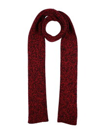 【送料無料】 メゾンキツネ メンズ マフラー・ストール・スカーフ アクセサリー Scarves and foulards Red