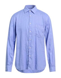 【送料無料】 アスペジ メンズ シャツ リネンシャツ トップス Linen shirt Pastel blue