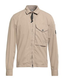 【送料無料】 シーピーカンパニー メンズ シャツ トップス Solid color shirt Khaki