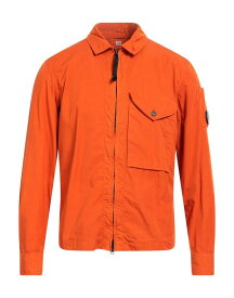 【送料無料】 シーピーカンパニー メンズ シャツ トップス Solid color shirt Orange