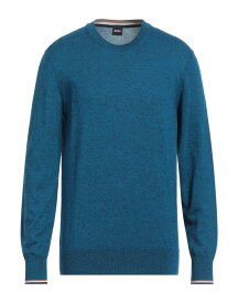 【送料無料】 ボス メンズ ニット・セーター アウター Sweater Blue