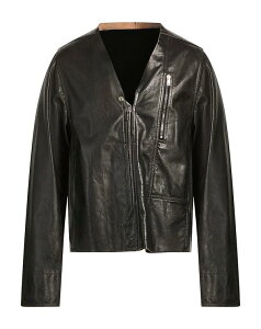 ���b�N�I�E�G���X �����Y �A�E�^�[ �W���P�b�g�E�u���]�� RICK OWENS �u���]�� Black �u���b�N
