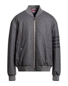 �g���u���E�� �����Y �A�E�^�[ �W���P�b�g�E�u���]�� THOM BROWNE �p�t�@�[�W���P�b�g Charcoal �`���R�[��