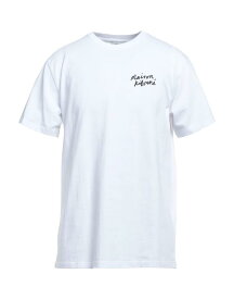 【送料無料】 メゾンキツネ メンズ Tシャツ トップス T-shirt White