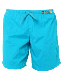 【送料無料】 モスキーノ メンズ ハーフパンツ・ショーツ 水着 Swim shorts Azure