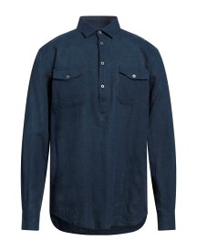 【送料無料】 ダニエレ アレッサンドリー二 メンズ シャツ リネンシャツ トップス Linen shirt Midnight blue