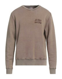 【送料無料】 オートリ― メンズ パーカー・スウェット アウター Sweatshirt Khaki