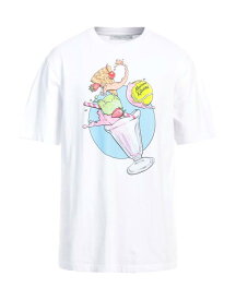 【送料無料】 メゾンキツネ メンズ Tシャツ トップス T-shirt White