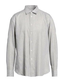 【送料無料】 ブリオーニ メンズ シャツ リネンシャツ トップス Linen shirt Grey