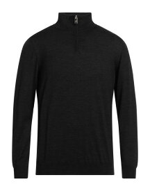 【送料無料】 フェデーリ メンズ ニット・セーター アウター Sweater with zip Steel grey