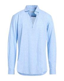 【送料無料】 グレイ ダニエレ アレッサンドリー二 メンズ シャツ リネンシャツ トップス Linen shirt Sky blue
