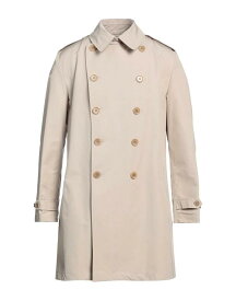 【送料無料】 アスペジ メンズ コート アウター Double breasted pea coat Beige