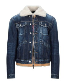 【送料無料】 ディースクエアード メンズ ジャケット・ブルゾン デニムジャケット アウター Denim jacket Blue