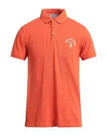 【送料無料】 トラサルディ メンズ ポロシャツ トップス Polo shirt Orange