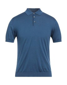 【送料無料】 フェデーリ メンズ ポロシャツ トップス Polo shirt Navy blue