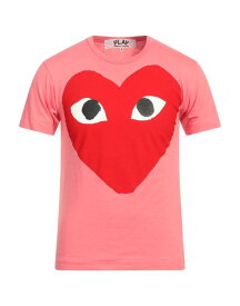 【送料無料】 コム・デ・ギャルソン メンズ Tシャツ トップス T-shirt Pink