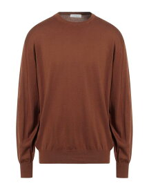 【送料無料】 クルチアーニ メンズ ニット・セーター アウター Sweater Brown