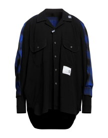 【送料無料】 ミハラ ヤスヒロ メンズ シャツ チェックシャツ トップス Checked shirt Black