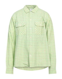 【送料無料】 ビズビム メンズ シャツ トップス Patterned shirt Light green