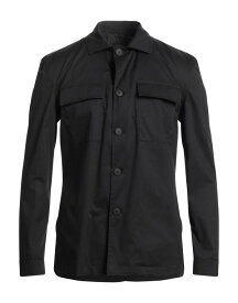 【送料無料】 アレッサンドロ デラクア メンズ シャツ トップス Solid color shirt Black