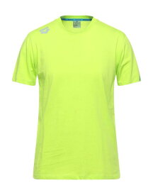 【送料無料】 アリーナ メンズ Tシャツ トップス T-shirt Acid green