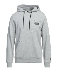 【送料無料】 ランボルギーニ メンズ パーカー・スウェット フーディー アウター Hooded sweatshirt Light grey