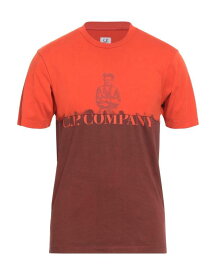 【送料無料】 シーピーカンパニー メンズ Tシャツ トップス T-shirt Rust