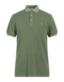 【送料無料】 トラサルディ メンズ ポロシャツ トップス Polo shirt Military green