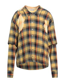 【送料無料】 フェイスコネクション メンズ シャツ チェックシャツ トップス Checked shirt Ocher