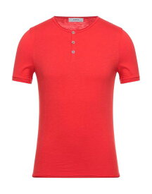 【送料無料】 アルファス テューディオ メンズ Tシャツ トップス T-shirt Red