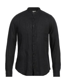 【送料無料】 インピュア メンズ シャツ リネンシャツ トップス Linen shirt Black