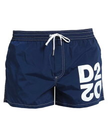 【送料無料】 ディースクエアード メンズ ハーフパンツ・ショーツ 水着 Swim shorts Midnight blue