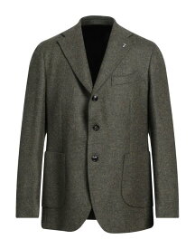 【送料無料】 トラサルディ メンズ ジャケット・ブルゾン ブレザー アウター Blazer Military green