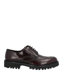 【送料無料】 タリアトーレ メンズ スリッポン・ローファー シューズ Laced shoes Deep purple