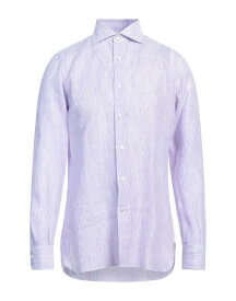 【送料無料】 イザイア メンズ シャツ リネンシャツ トップス Linen shirt Light purple