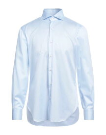 【送料無料】 バルバナポリ メンズ シャツ トップス Solid color shirt Sky blue
