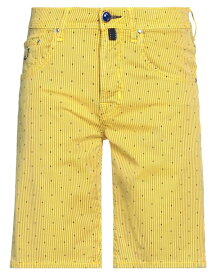 【送料無料】 ヤコブ コーエン メンズ ハーフパンツ・ショーツ ボトムス Shorts & Bermuda Yellow